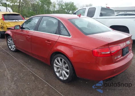 2013 Audi A4 2.0T Premium from USA, damaged, VIN WAUFFAFL9DN014419
